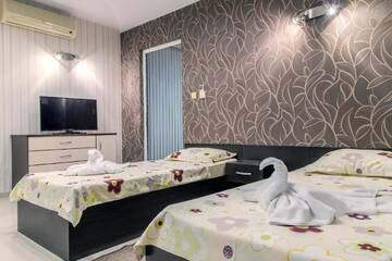 Фото номера Апартаменты-студио с видом на море Отель Family Hotel Adena г. Черноморец 6